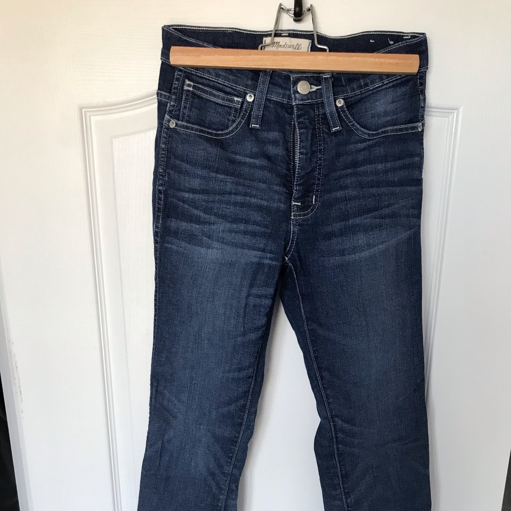Madewell slim straight leg jeans size 24